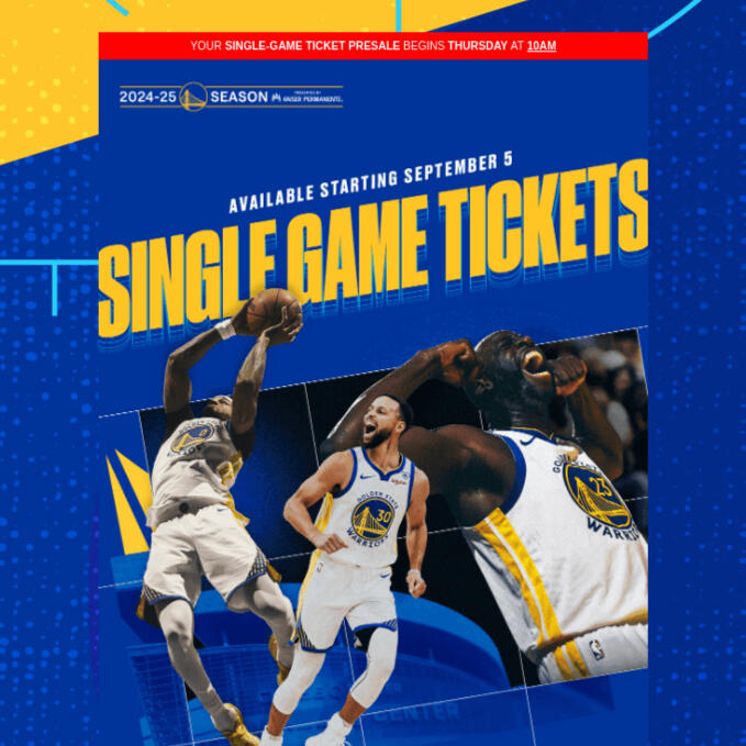 Warriors Presale